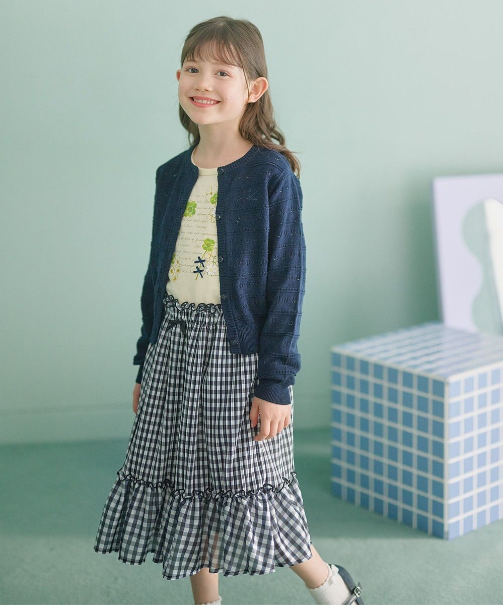 組曲 KIDS 【150-160㎝】オシバナクローバー Tシャツ 