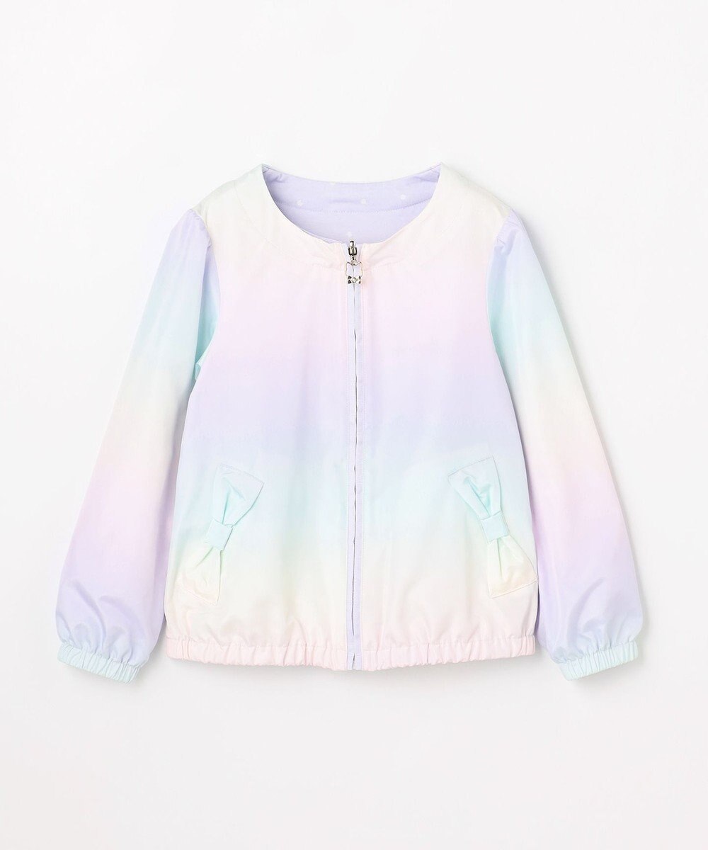 ANY KIDS 【フード取り外し/洗濯機可能】撥水加工リバーシブルゾン 