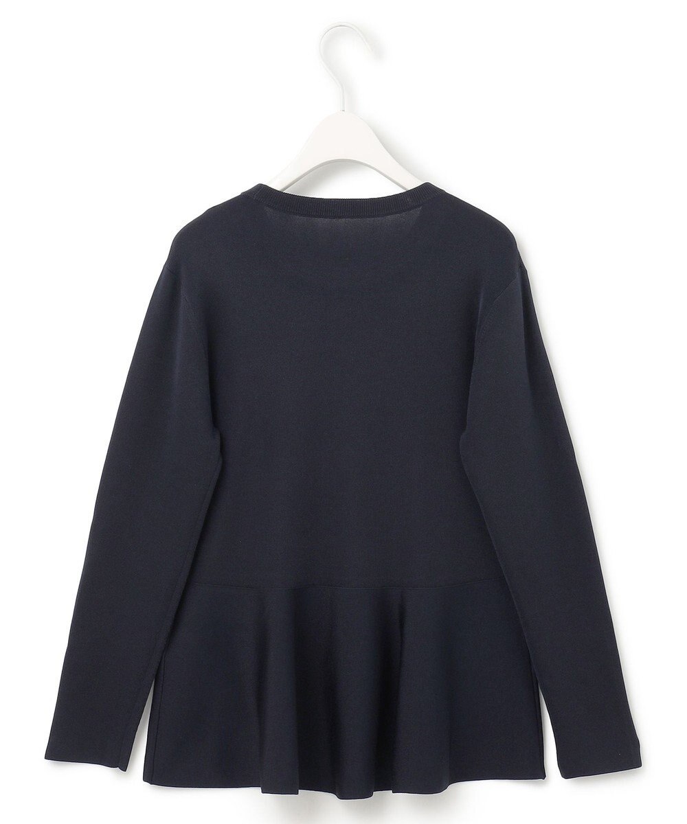 ICB 【洗える】シンセティックヤーン ペプラムニット 