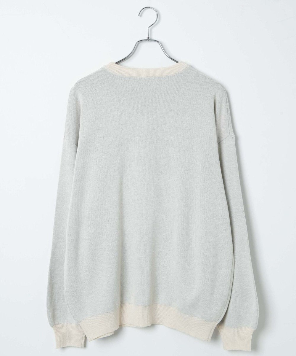 WEGO ロゴジャガードニットプルオーバー 