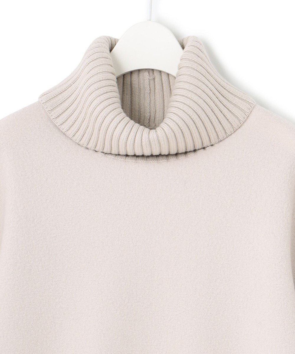 ICB ミルドウール オフタートルプルオーバー 