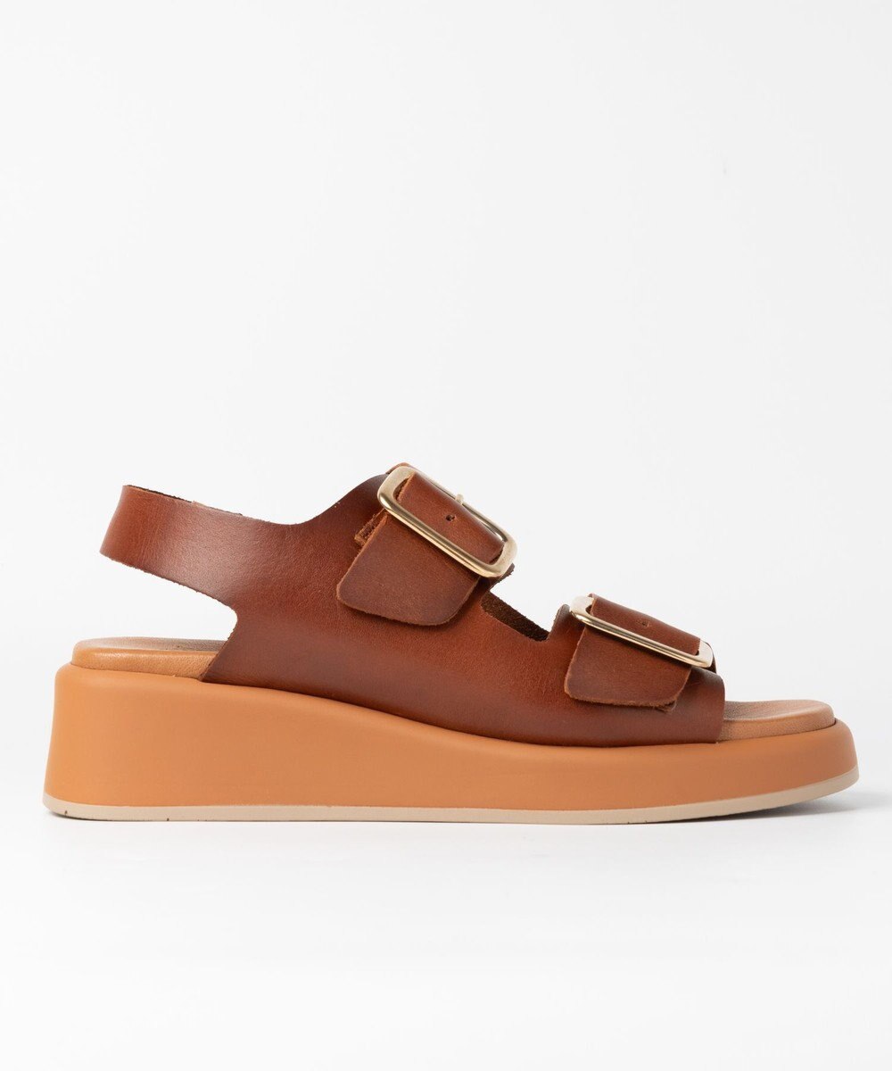 BONTRE 【BONTRE/ボントレ】厚底ダブルベルトサンダル/40353-US 