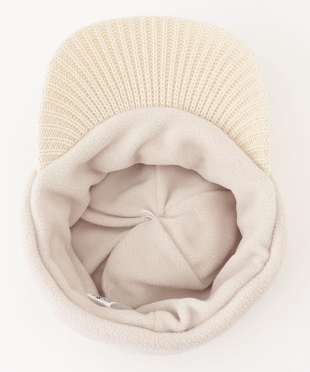 23区GOLF 【WOMEN】つば付きケーブル ニットキャップ 