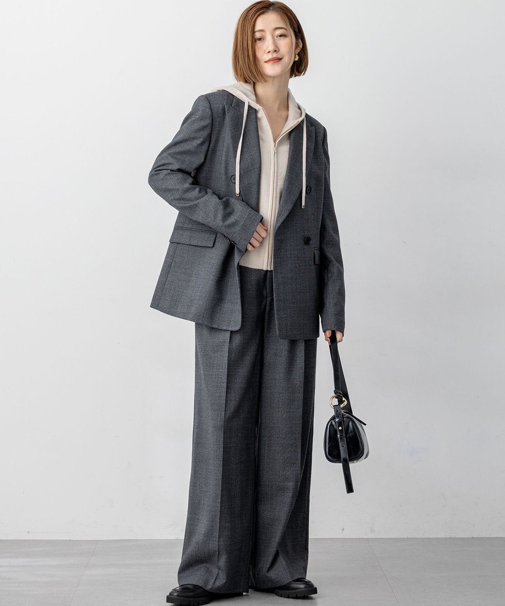 23区 【セットアップ対応】TWサキソニー ダブル ジャケット 