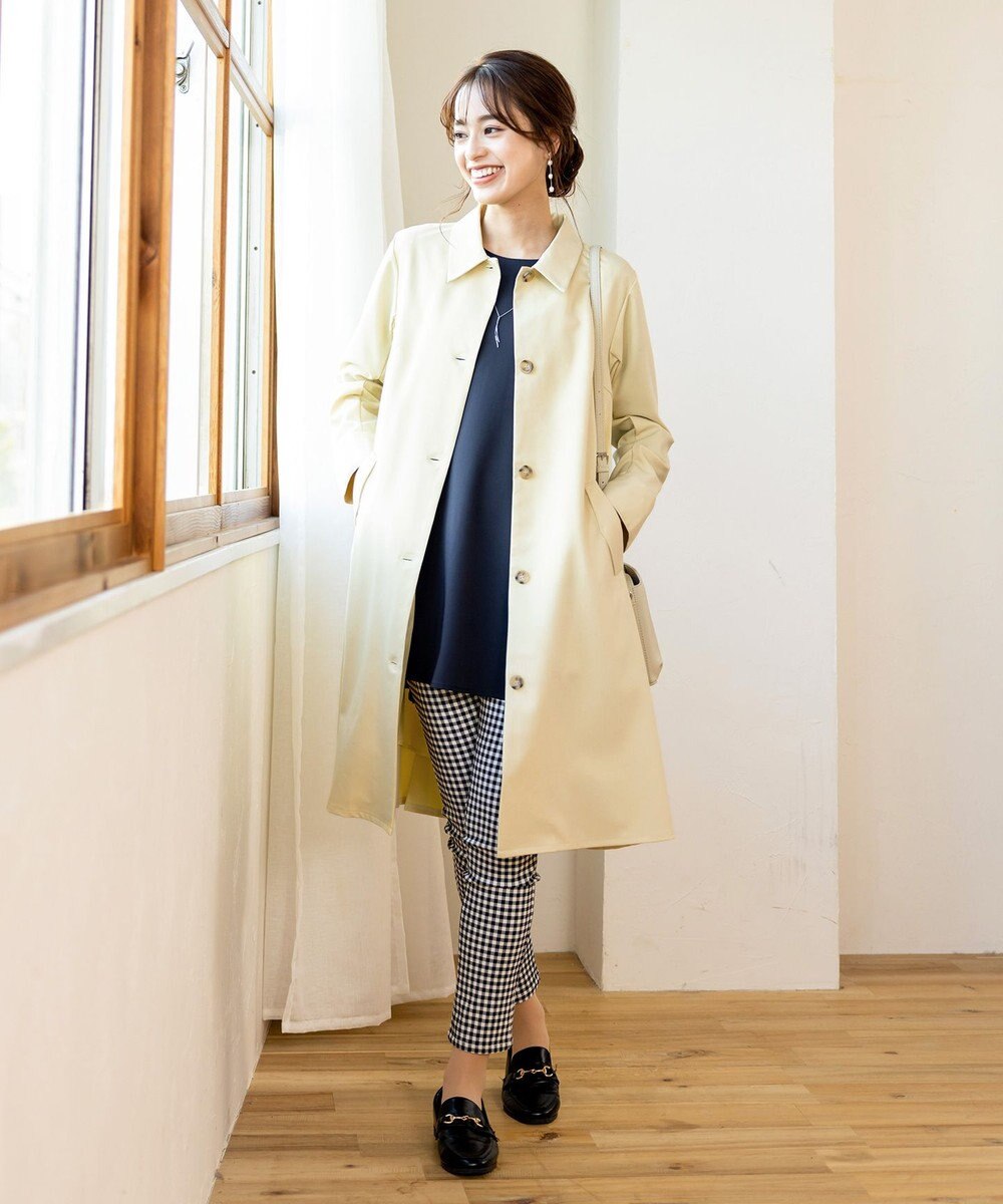 Tiaclasse 【洗える】ステンカラーコート 