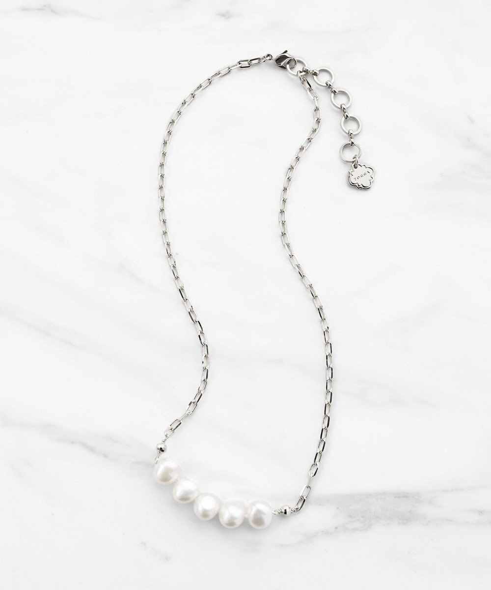 TOCCA LINE PEARL NECKLACE 淡水パールネックレス 