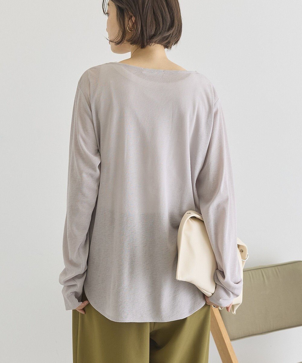 AMERICAN HOLIC ラウンドカットシアープルオーバー 