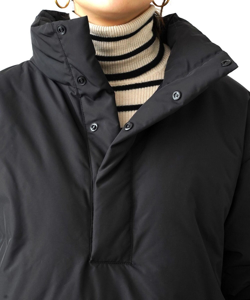 KWD 【日本製/高品質ダウン】DOWN PULLOVER グリーンダウン ダウンプルオーバー 