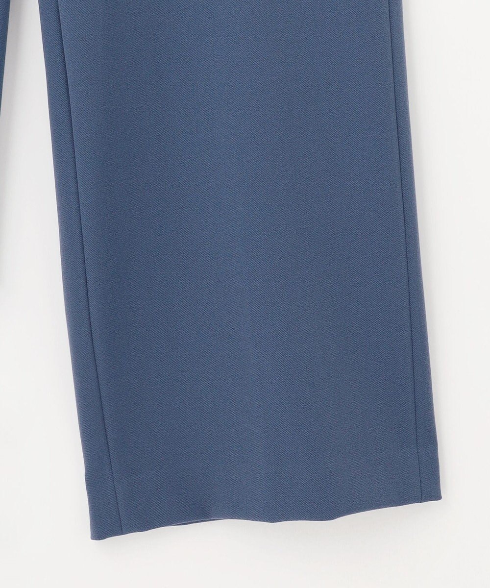 自由区 【裏起毛/撥水加工】TRギャバ ストレートパンツ 