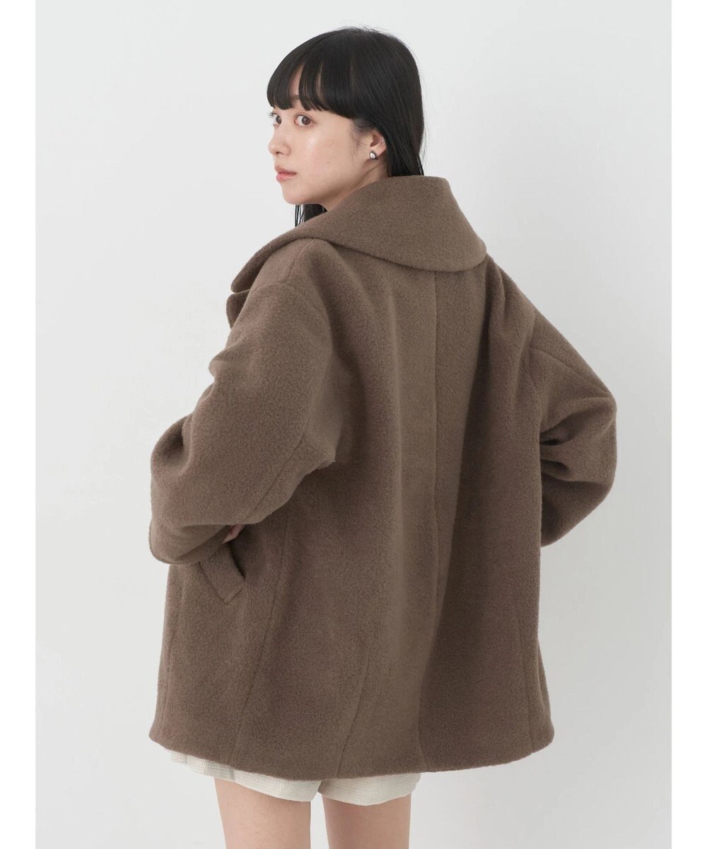 earth music&ecology ＢＩＧカラーコクーンコート 