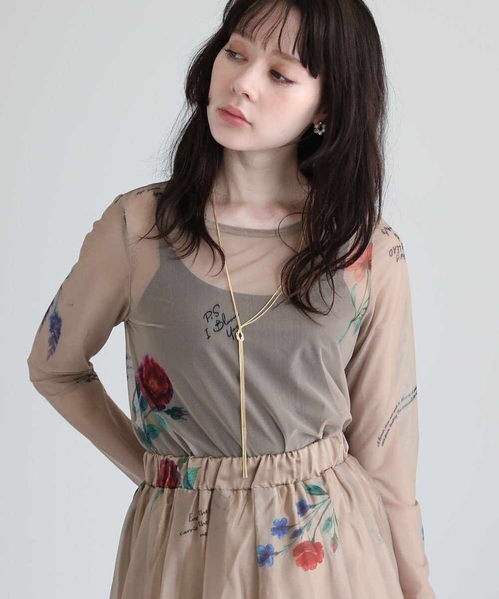 Green Parks ・ＳＵＧＡＲ　ＳＰＯＯＮ　フラワーｐｔシアーロンＴＥＥ 