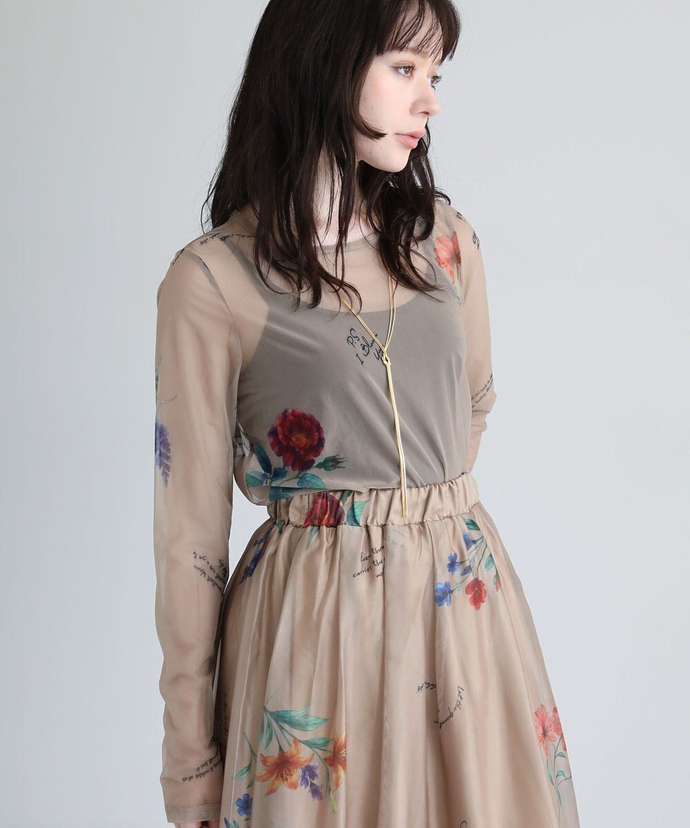 Green Parks ・ＳＵＧＡＲ　ＳＰＯＯＮ　フラワーｐｔシアーロンＴＥＥ 