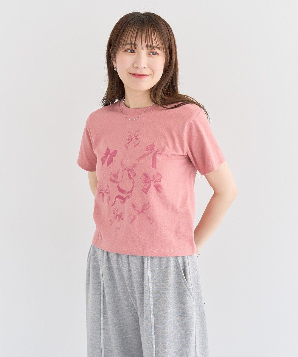 Green Parks ・ＤＯＵＢＬＥ　ＦＬＡＧＳ　リボンｐｔ　ＴＥＥ 