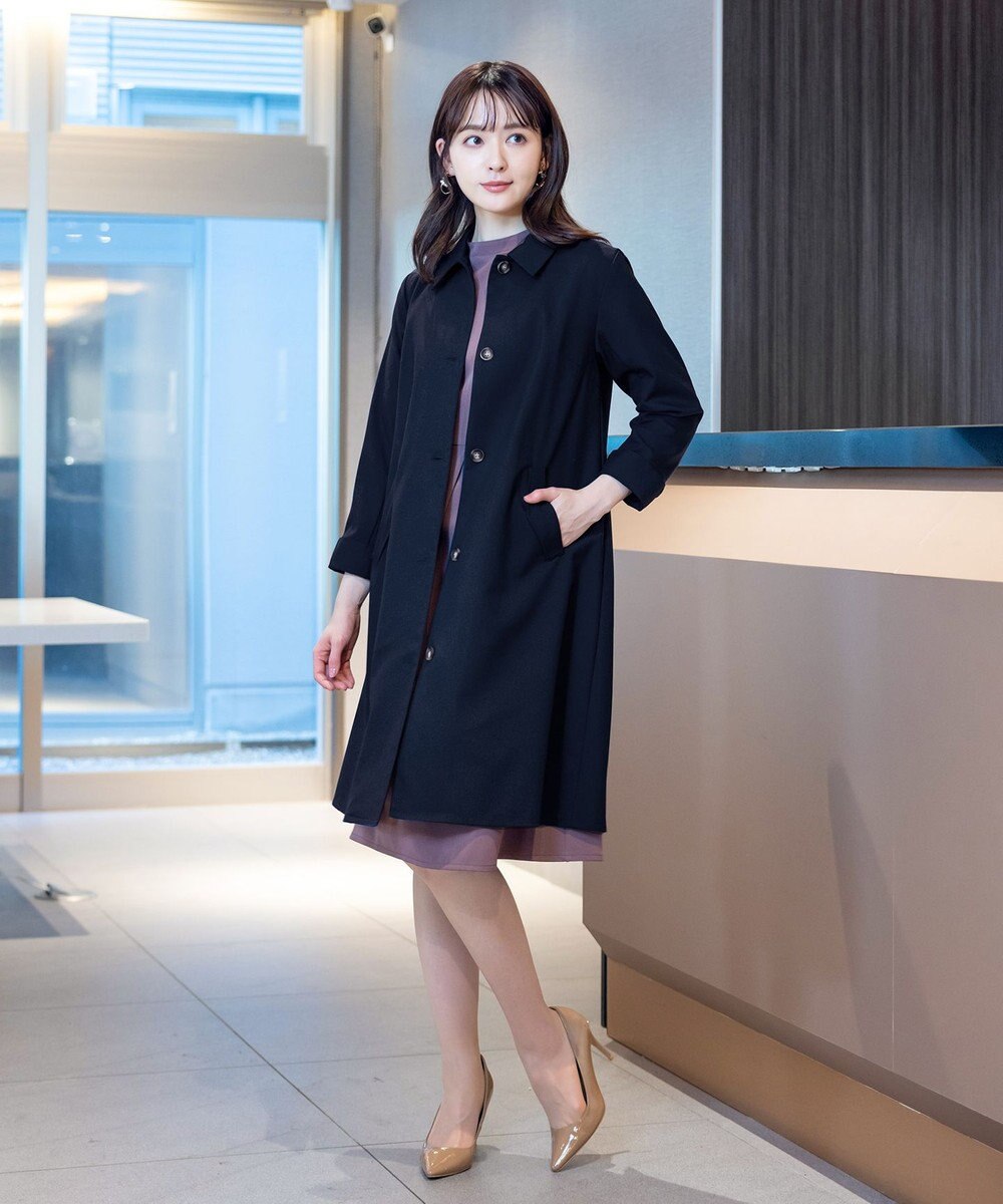 Tiaclasse 【洗える】ステンカラーコート 