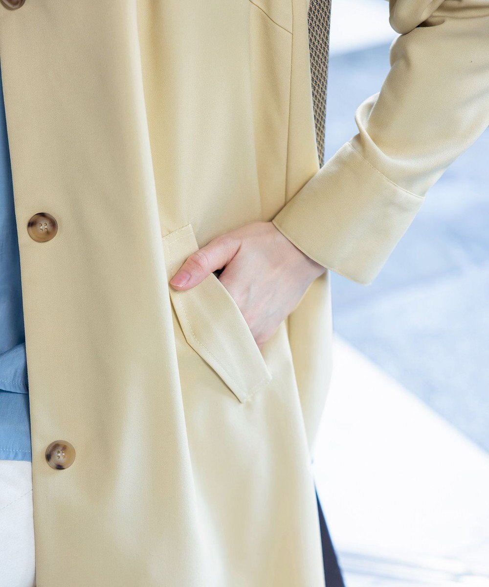 Tiaclasse 【洗える】ステンカラーコート 