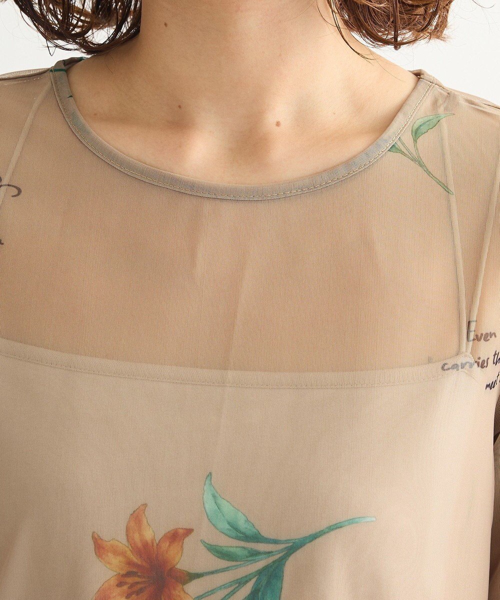 Green Parks ・ＳＵＧＡＲ　ＳＰＯＯＮ　フラワーｐｔシアーロンＴＥＥ 