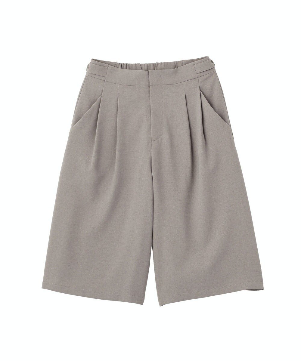 Green Parks イージーケアキュロットパンツ 