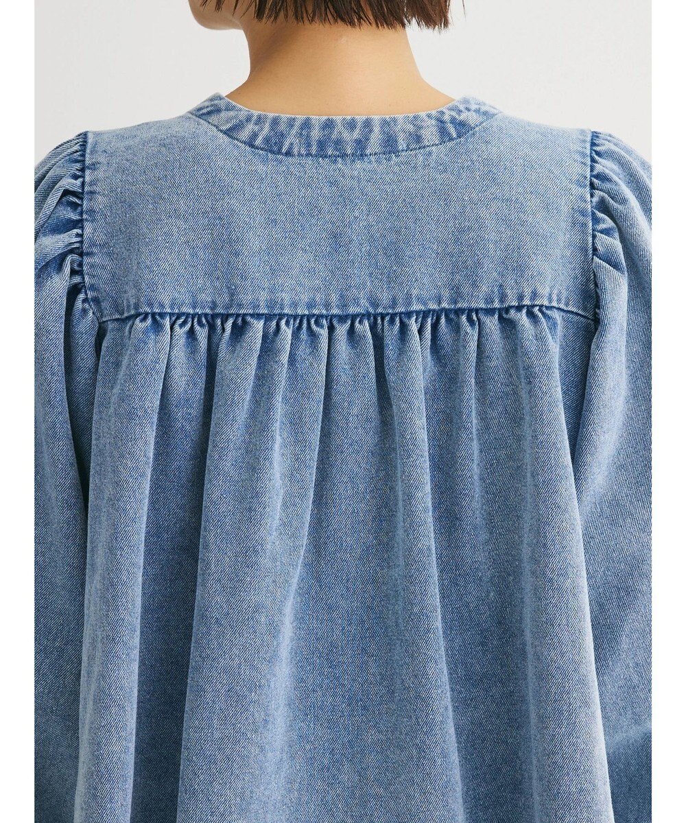 Green Parks ・ｆｕｒｒｙ　ｒａｔｅ　デニムシャツジャケット 