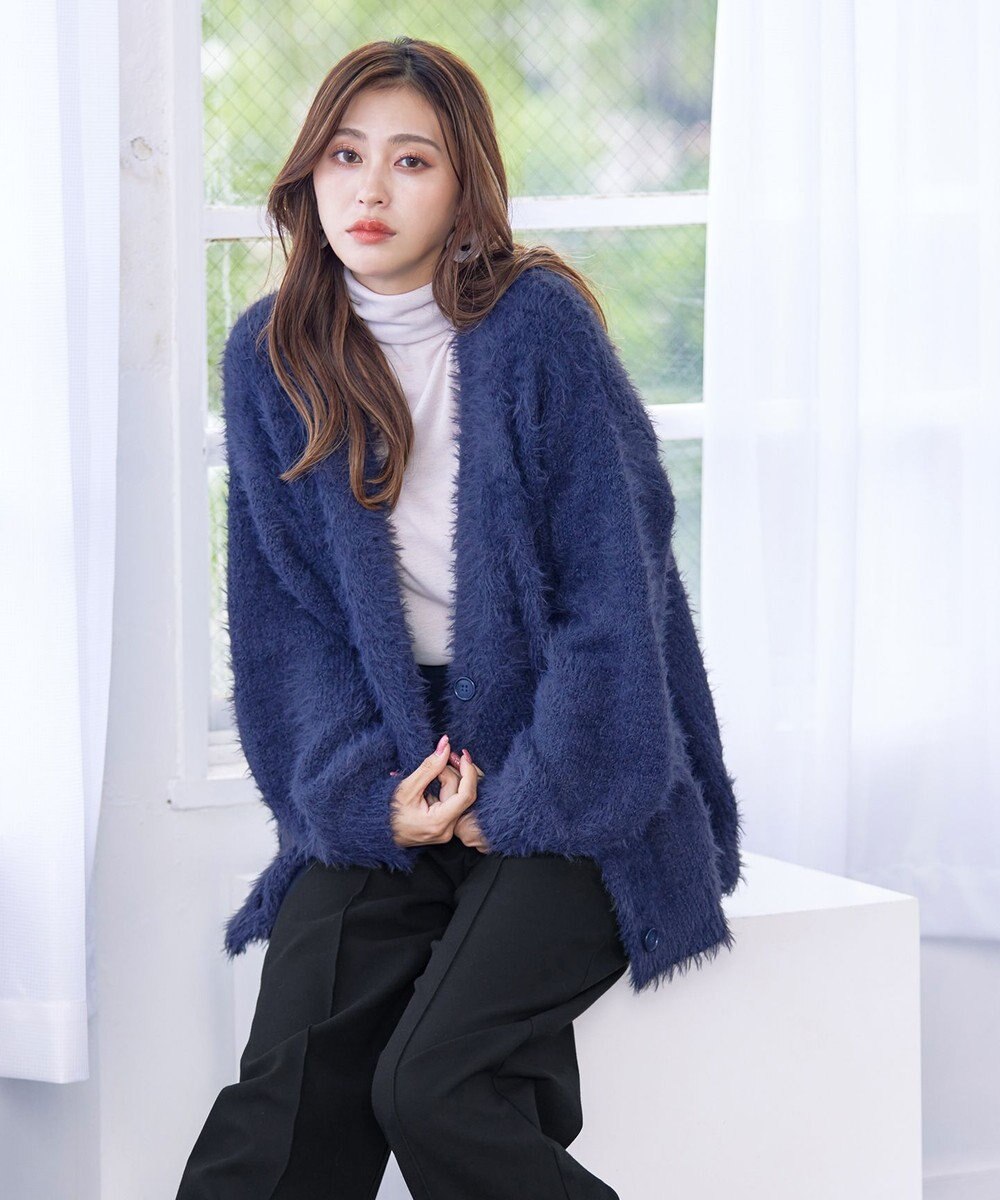 Tiaclasse 【GOLD LABEL・洗える】カシミヤタッチワイドパンツ 