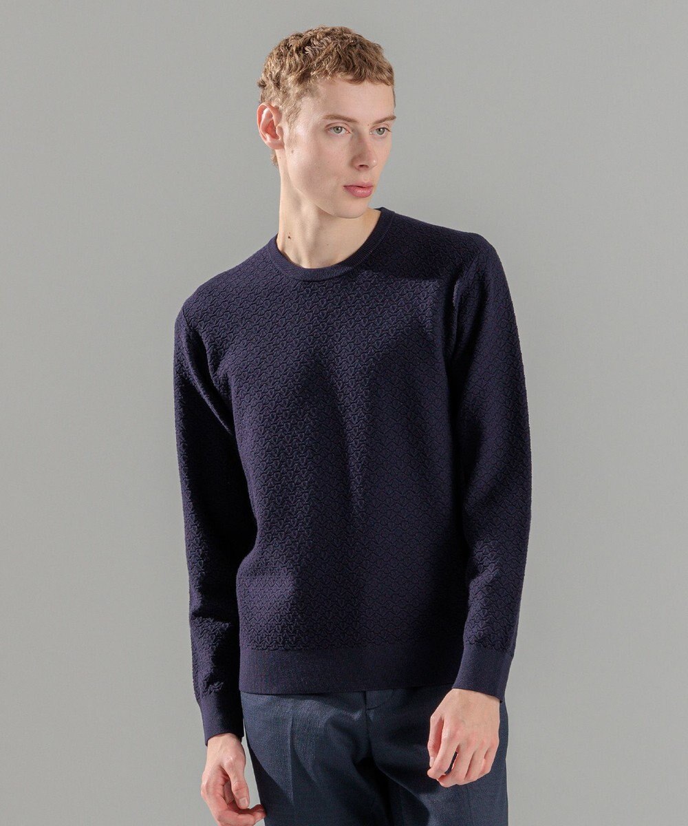 JOSEPH HOMME 新色追加【洗える】ヴィスコースリンクス　クルーネックニット 