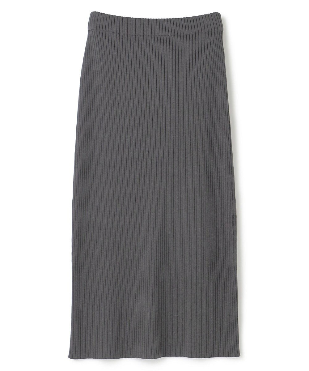uncrave 【手洗い可】スムース ニット リブ スカート（uncrave STANDARD） 