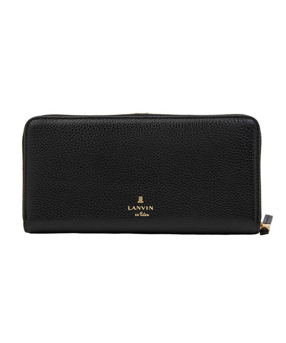 LANVIN en Bleu リュバン ラウンド長財布 