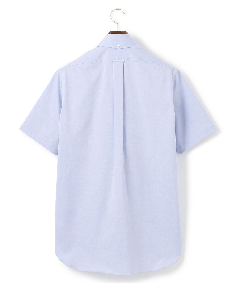 J.PRESS MEN 【PREMIUM PLEATS / 形態安定】ピンオックス 半袖シャツ / B.D. 