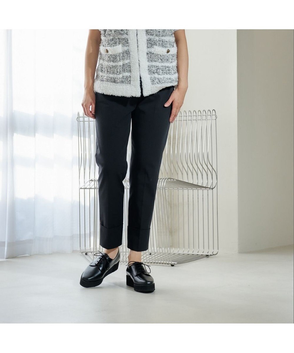 MODE ET JACOMO <carino>【レイン対応】レースアッププラットフォーム 