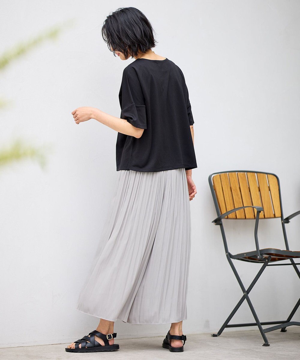 ANY 【ウエストゴム】リラックススカーチョ 