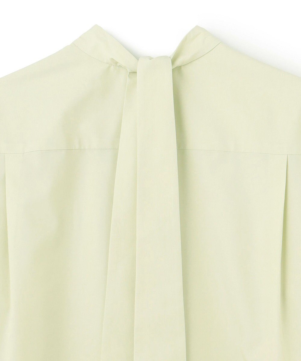 BEIGE， 【洗える】CLOVER / コットンバックボウタイブラウス 