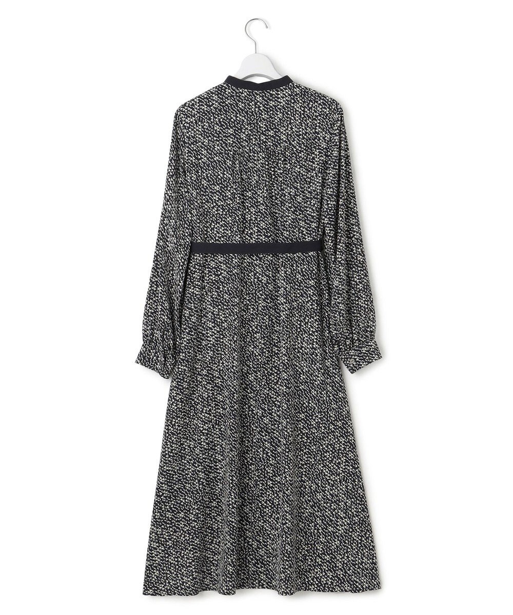 23区 L 【吸水速乾/UVケア/防シワ性】シャドージオメトリックプリント ワンピース 