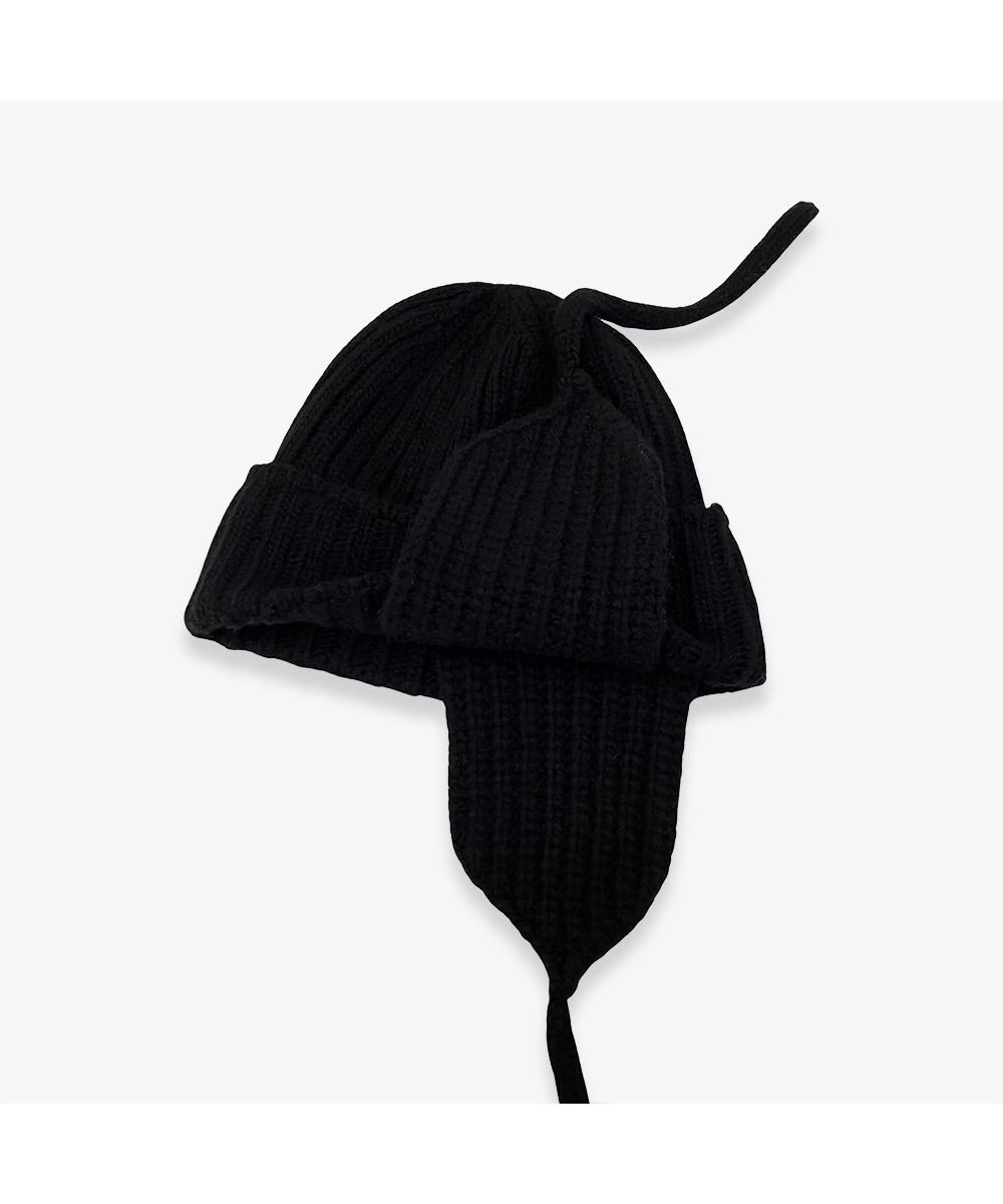 林八百吉商店 un chapeau  ニットワッチアビエーター 