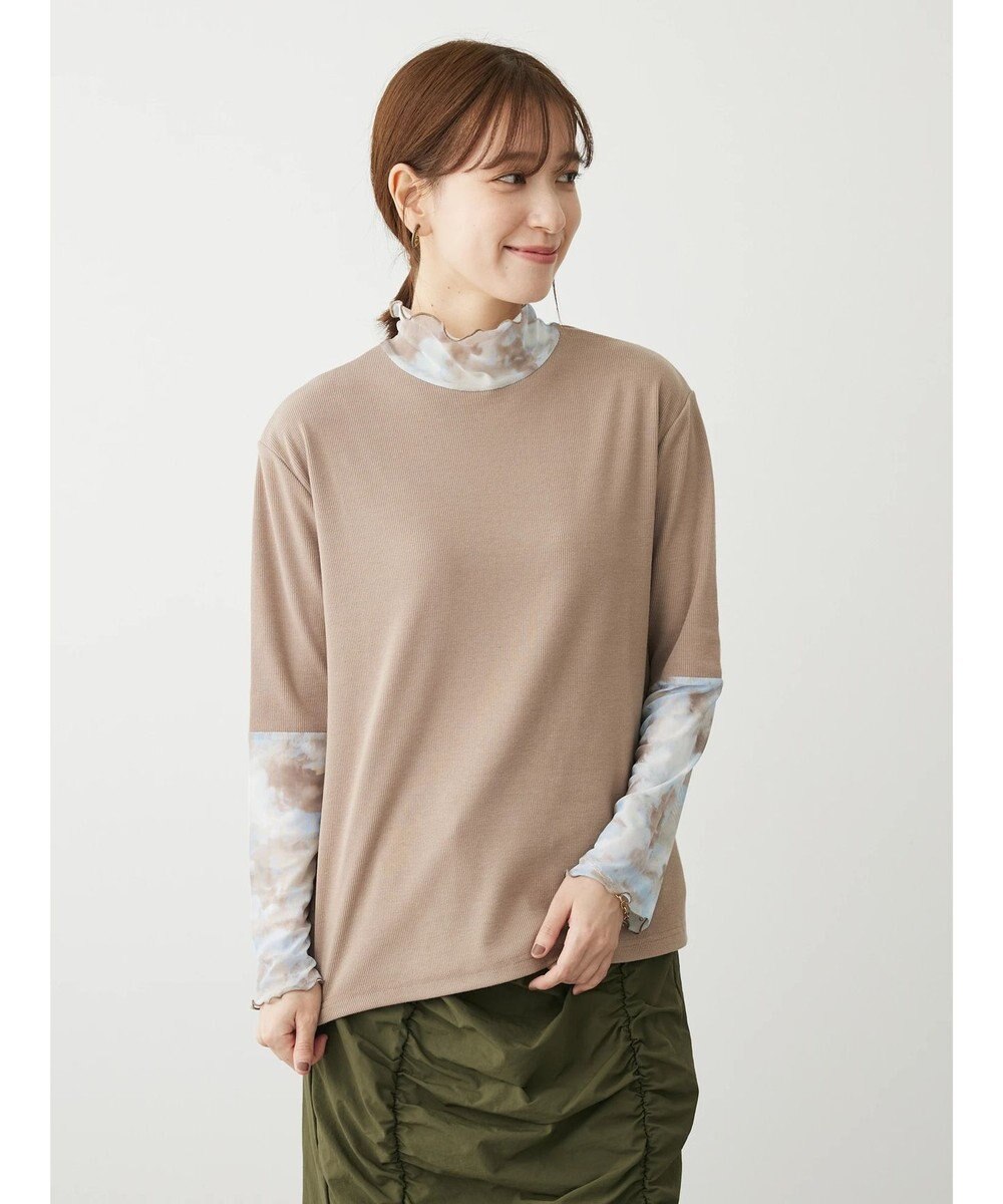 Green Parks ・ＲＡＹ　ＣＡＳＳＩＮ　タイダイシアーハイネック 