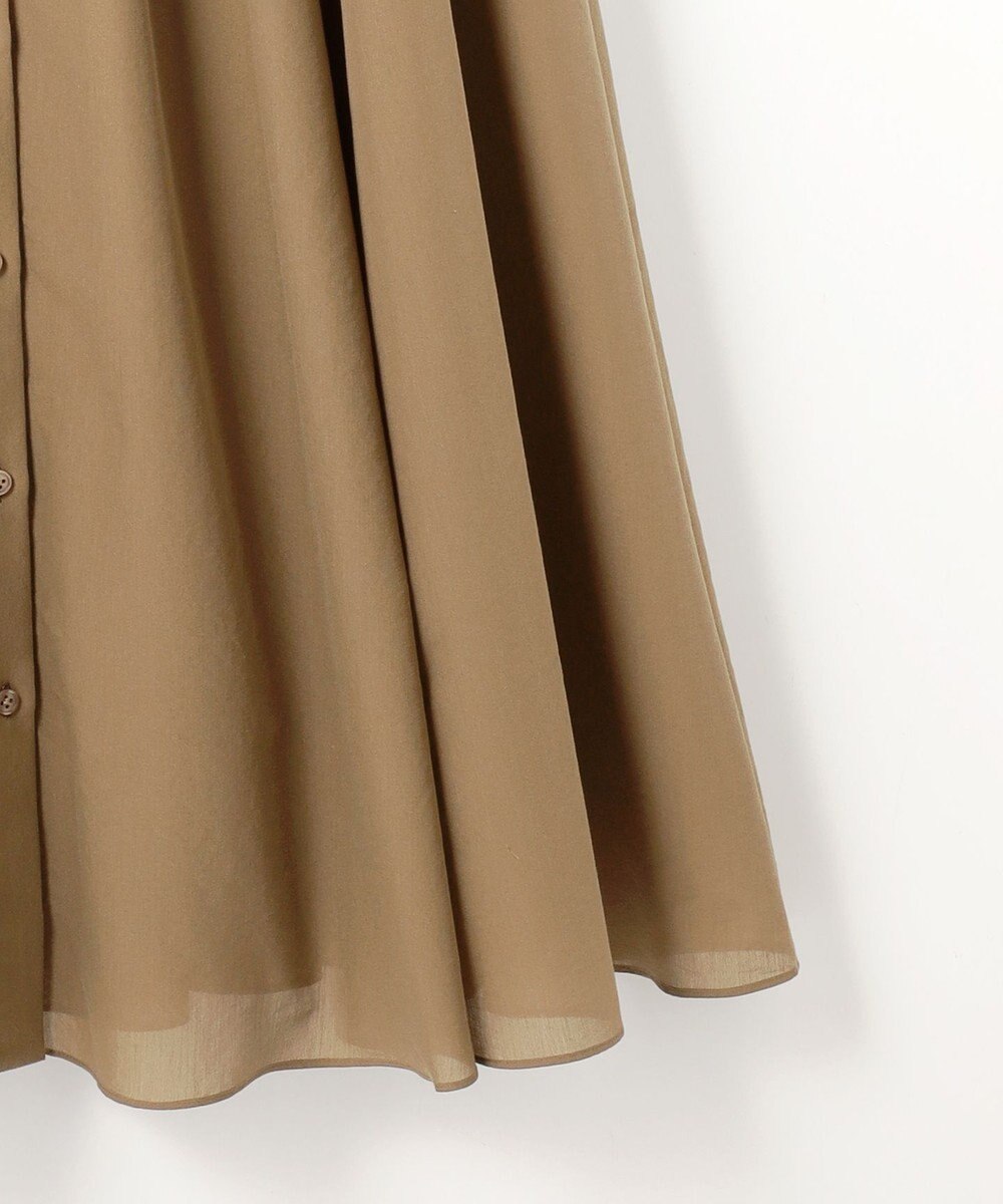 自由区 シアーボイルシャツ ワンピース 