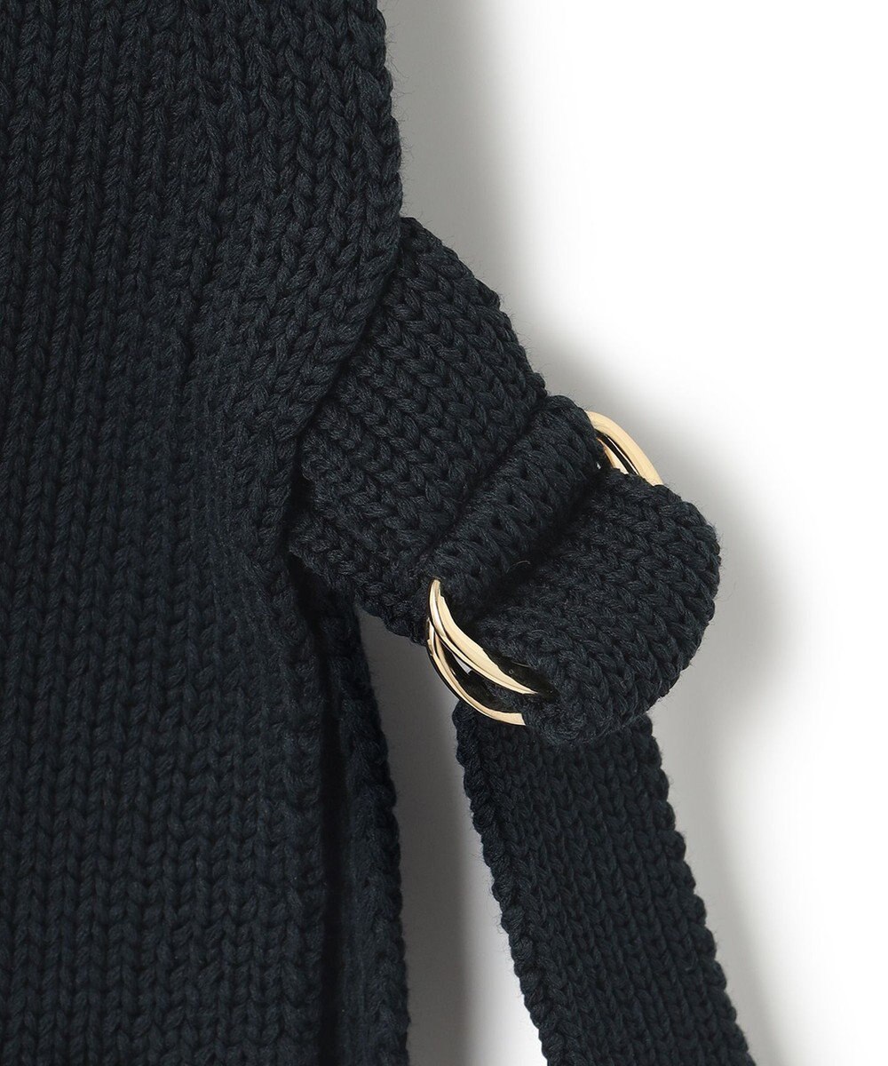 23区 【洗える】コットンストレッチリリヤーン  ニットベスト 