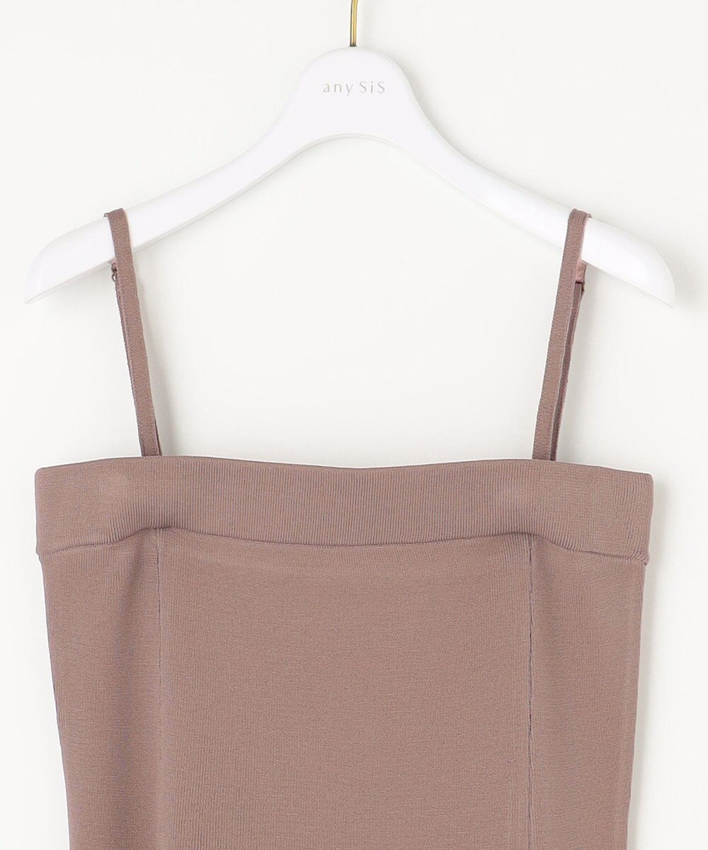 ANY SIS 【2WAY】ビスチェニットキャミ ワンピース 