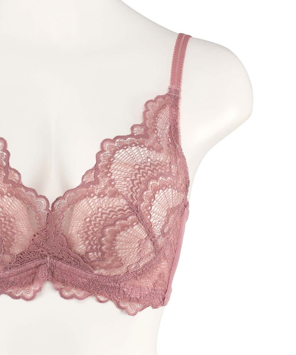 San-ai Resort（三愛水着楽園） 【新色アッシュローズ・アッシュグレー追加】 カシュクール脇高ブラジャー＆ショーツ 