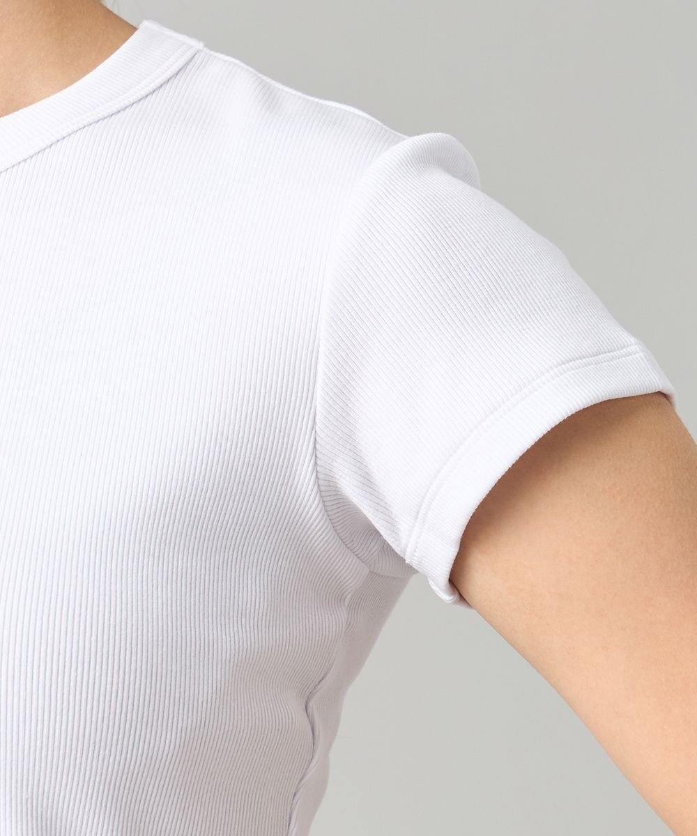 Chacott ソフトリブTシャツ 