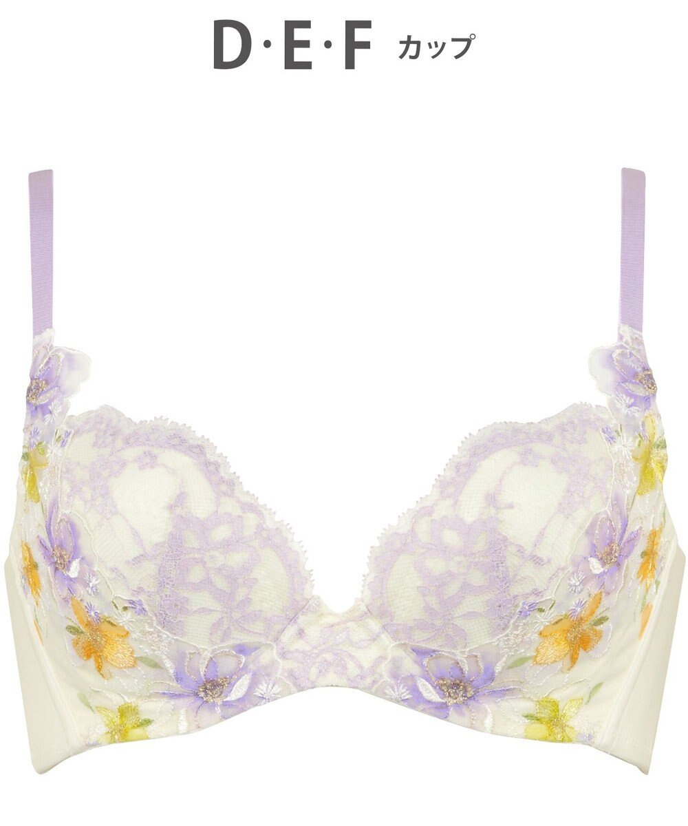 WACOAL 【ハグするブラ】 ブラジャー 体温を感知してカラダになじむ 谷間メイク 脇・背中すっきり レディース BRB498 /ワコール 