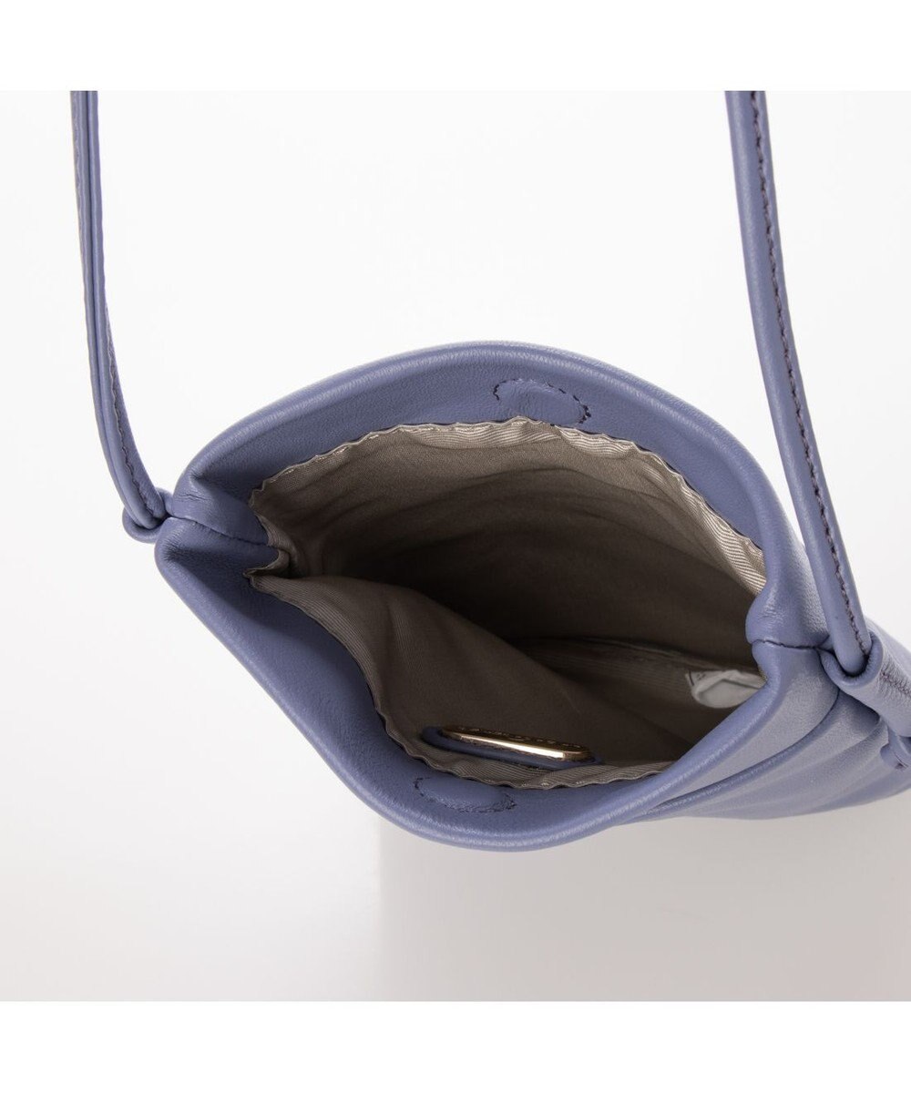 LA BAGAGERIE ミニ財布付き サイドノットショルダー 