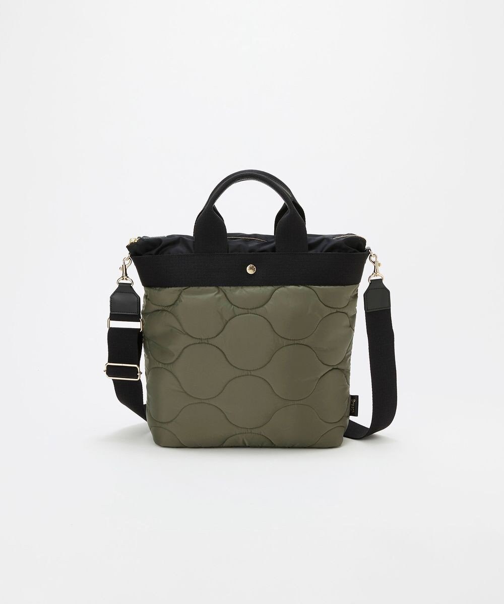 TOPKAPI 【Breath TOPKAPI】RIPPLE リプル キルティング ショルダー付き 縦型 トートバッグ / 撥水 / 軽量 