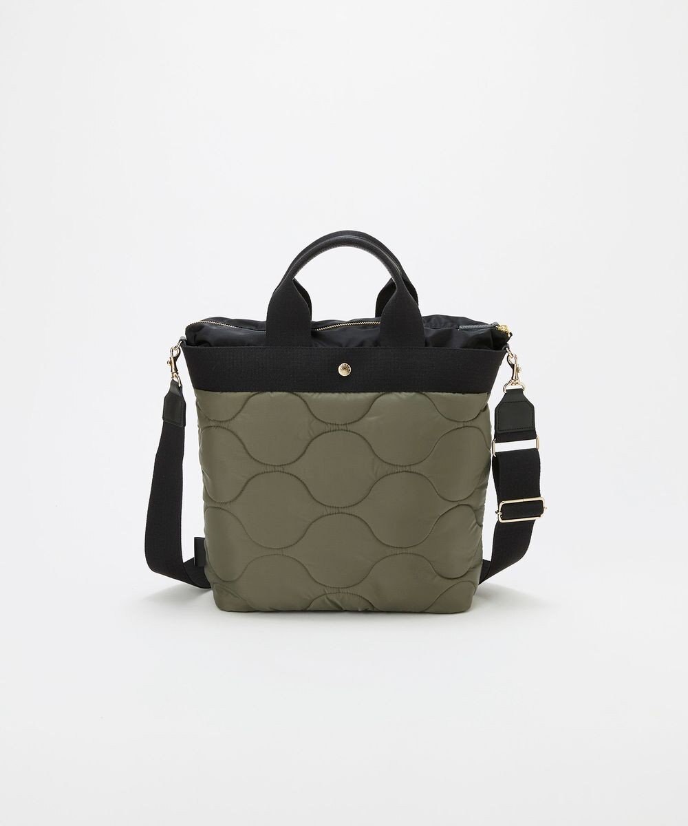 TOPKAPI 【Breath TOPKAPI】RIPPLE リプル キルティング ショルダー付き 縦型 トートバッグ / 撥水 / 軽量 