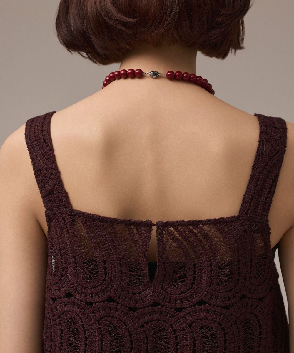 GRACE CONTINENTAL クロシェレースキャミ 