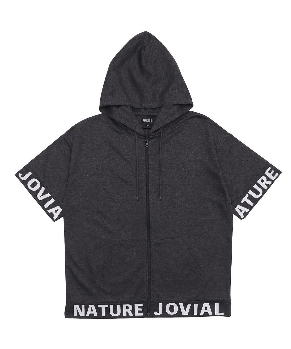 WEGO 【MLXLサイズ展開】グラフィックZIPパーカー（SS） 