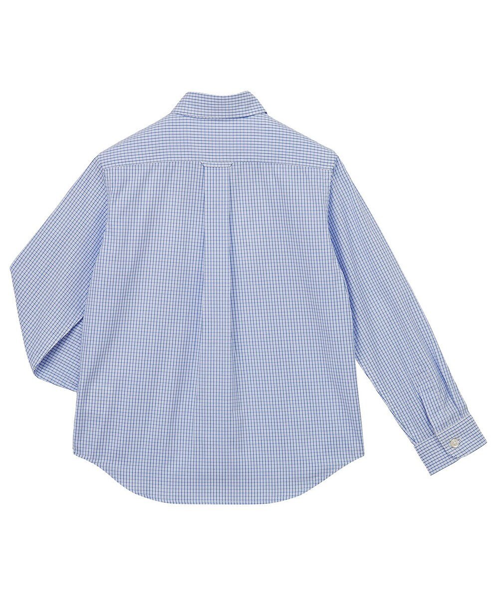 MIKI HOUSE HOT BISCUITS 【110-130cm】ブロード素材の長袖シャツ 