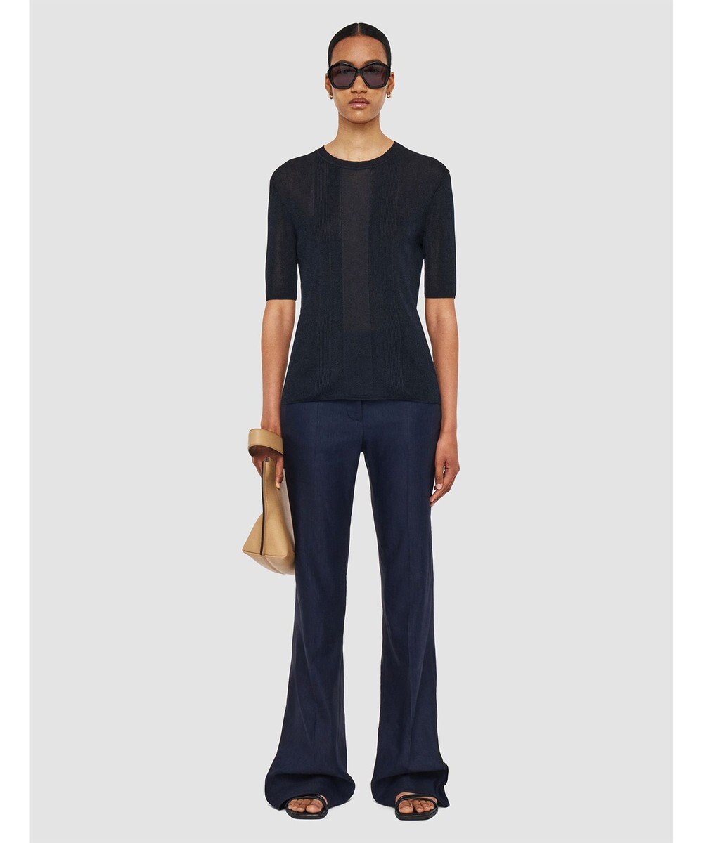 JOSEPH クリスピーレーヨン　ショートスリーブニット 