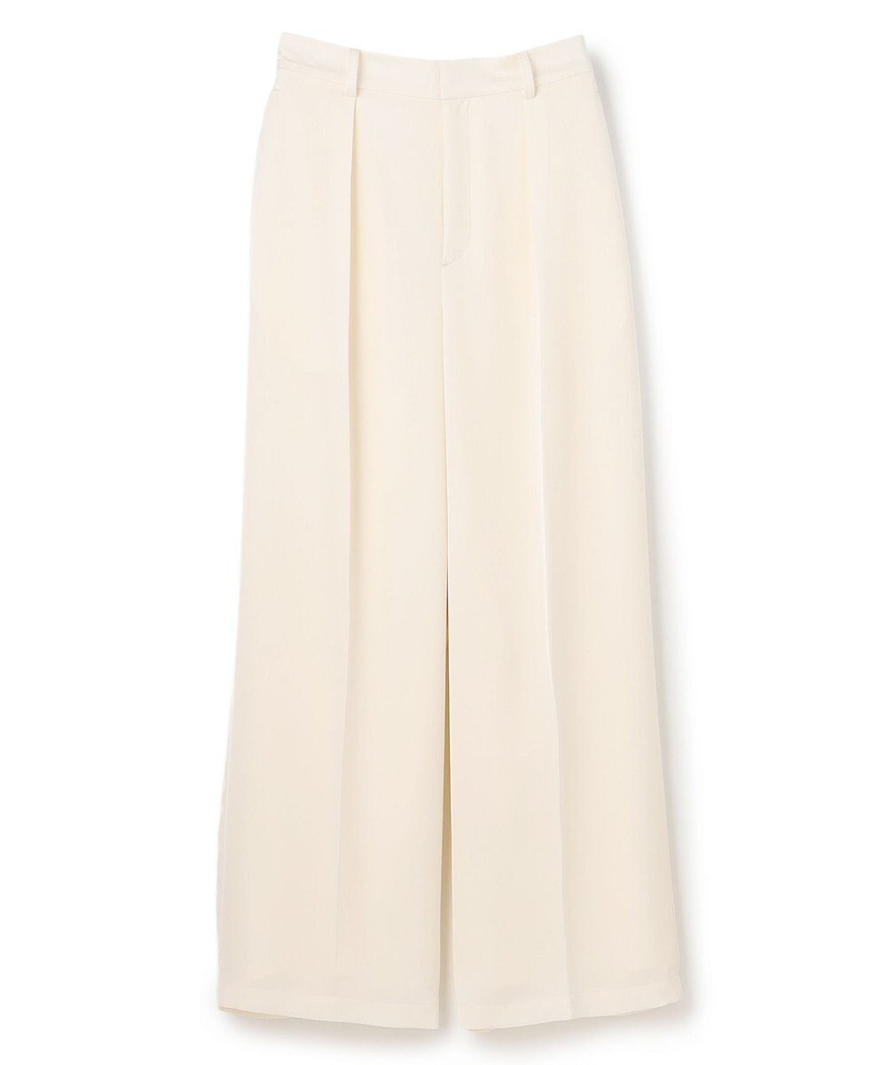 uncrave ライトダブルサテン ワイドパンツ 