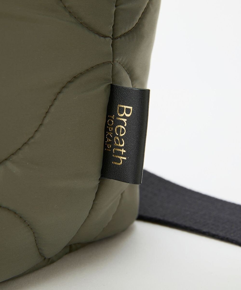 TOPKAPI 【Breath TOPKAPI】RIPPLE リプル キルティング ショルダー付き 縦型 トートバッグ / 撥水 / 軽量 