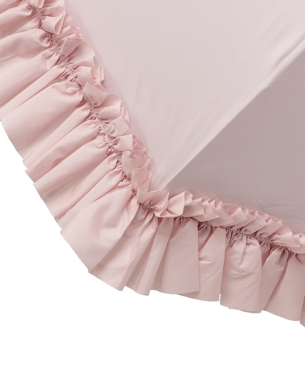 Maison de FLEUR 《晴雨兼用》遮光&UV CUT フリル傘 