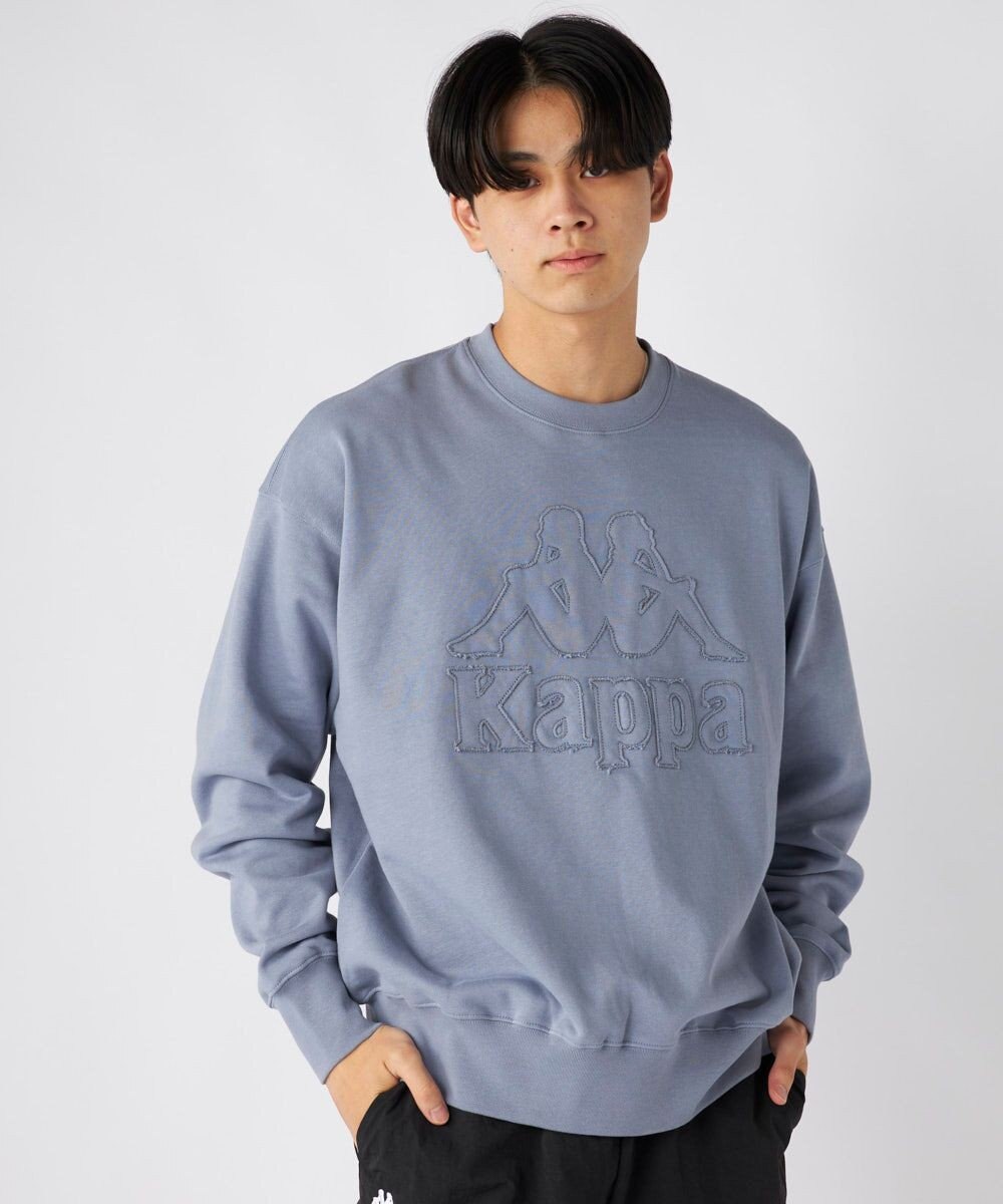 OP／FILA 【Kappa】オーバーサイズ ヘビーウェイトクルースウェット 
